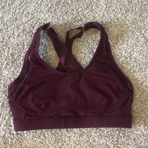 Fabletics strappy sports bra